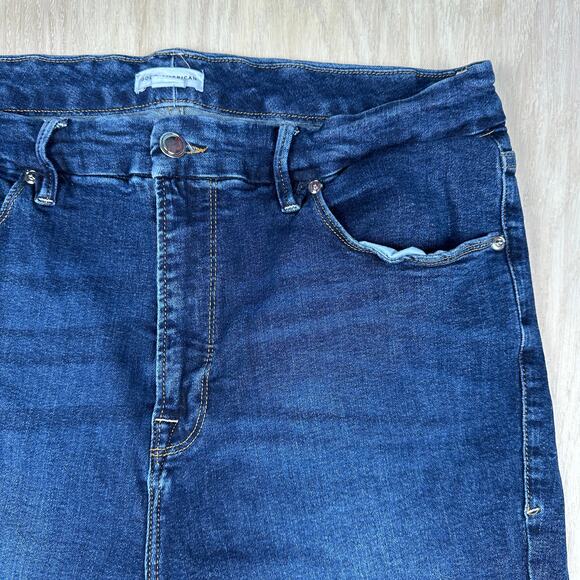 Good American Good Legs Skinny High Rise Stretch Casual Everyday Denim Jeans 16 - Picture 3 of 16